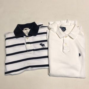 Polo and Abercrombie Collared T-Shirst